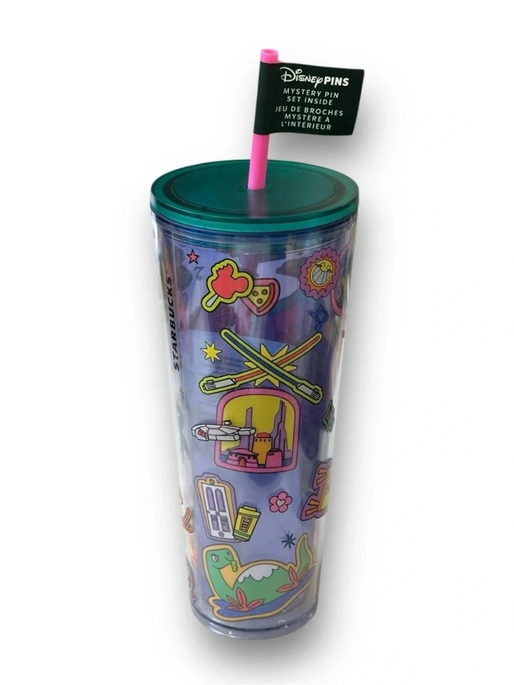 Disney Hollywood Studios Starbucks Tumbler 2026-NO MYSTERY PIN